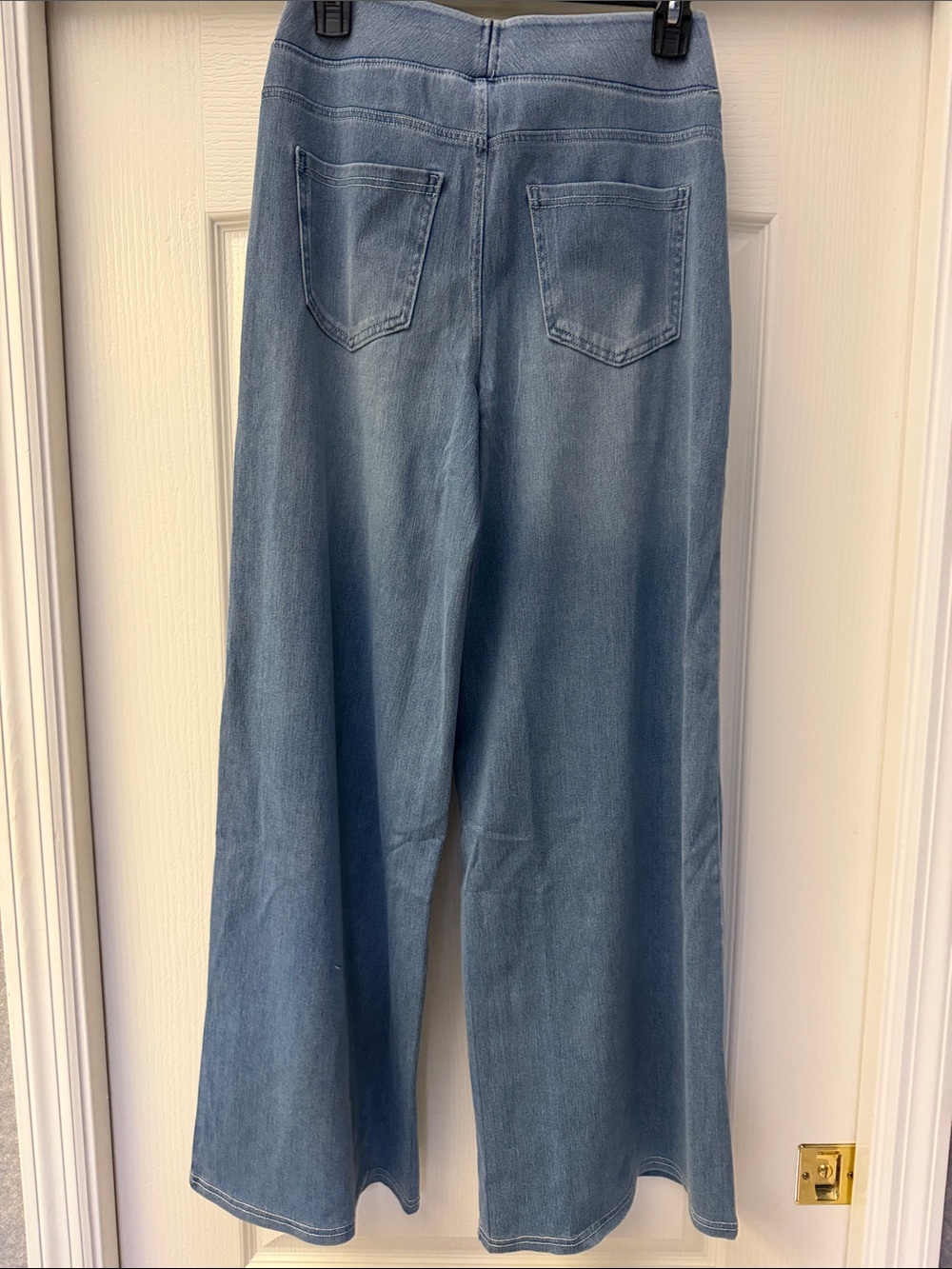 NWT HALARA Flex Wide Leg Denim Jeans - Picture 3 of 3